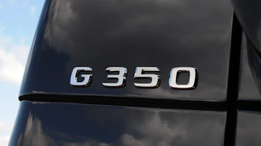 Mercedes G350 Bluetec badge