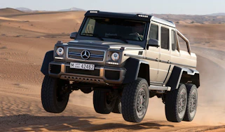 Mercedes G63 AMG 6x6 front action