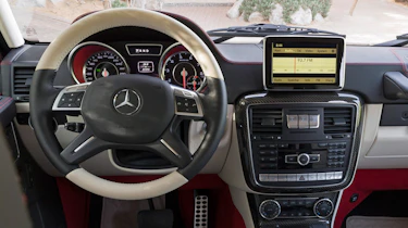 Mercedes G63 AMG 6x6 interior