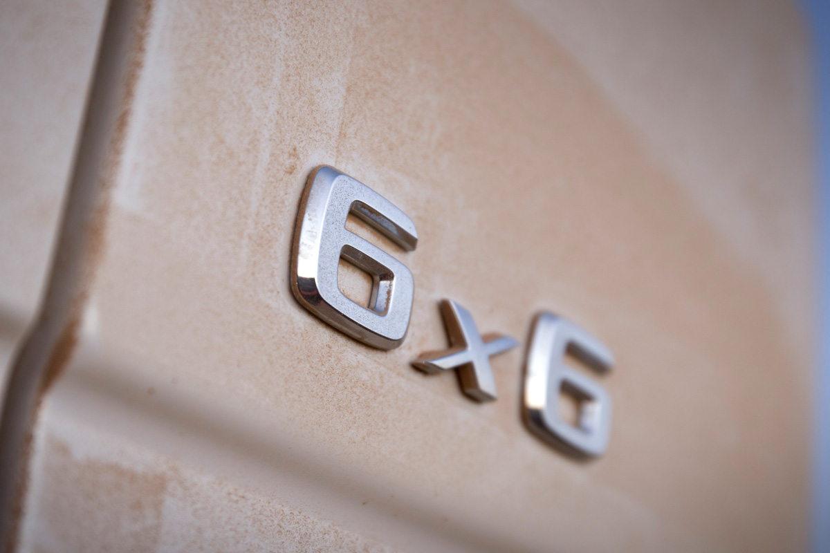 Mercedes G63 AMG 6x6 badge