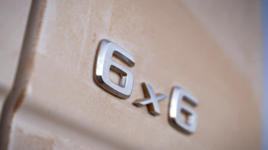 Mercedes G63 AMG 6x6 badge