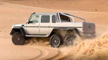 Mercedes G63 AMG 6x6 side