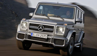Mercedes G63 AMG front cornering