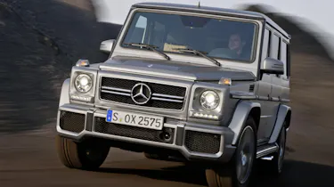 Mercedes G63 AMG front cornering