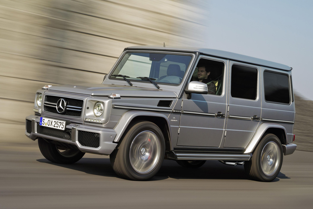 Mercedes G63 AMG front tracking