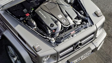 Mercedes G63 AMG engine