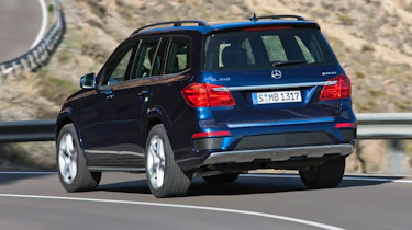 Mercedes GL350 rear action