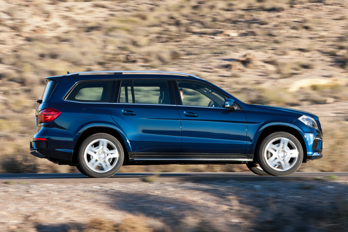 Mercedes GL350 panning