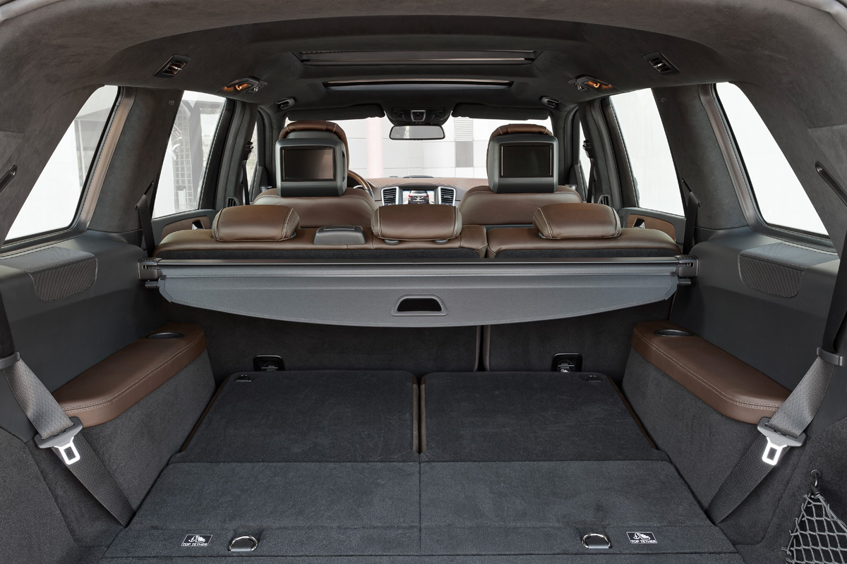 Mercedes GL350 boot