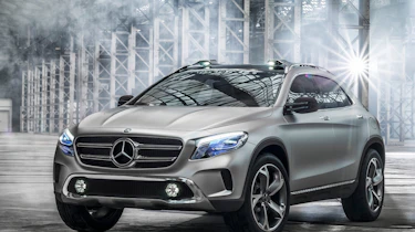 Mercedes Concept GLA front three-quarters