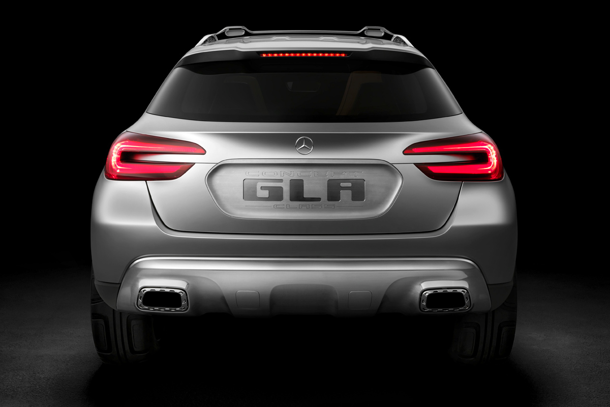 Mercedes Concept GLA rear