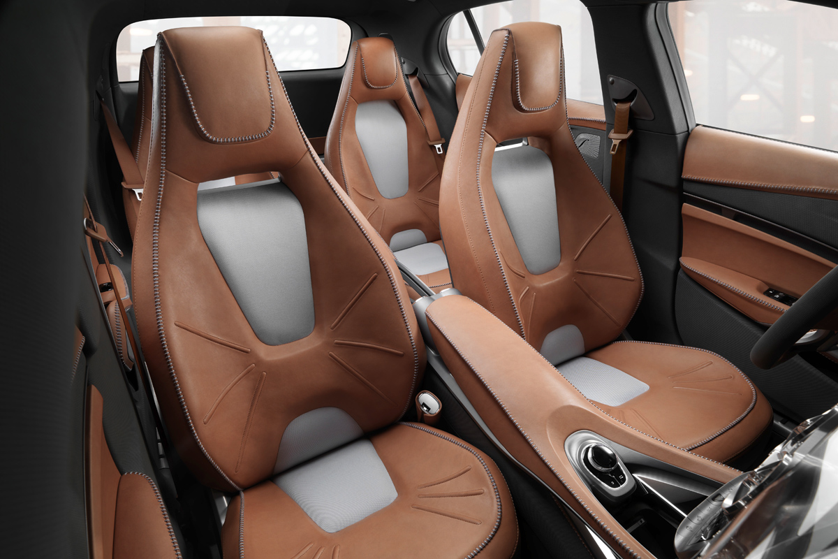 Mercedes Concept GLA seats