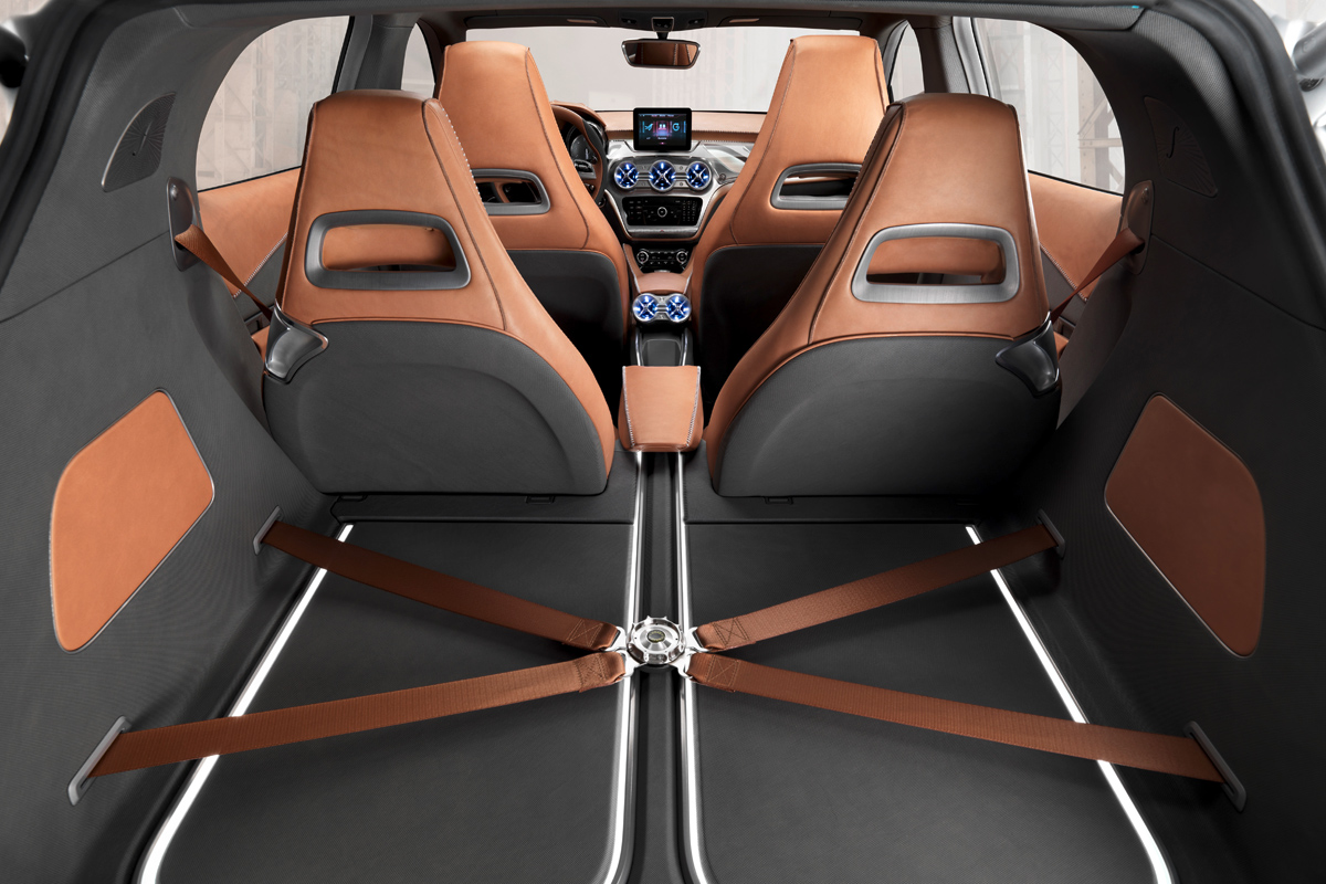 Mercedes Concept GLA boot