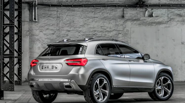 Mercedes Concept GLA rear three-quarters
