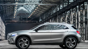 Mercedes Concept GLA side