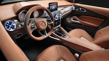 Mercedes Concept GLA dash