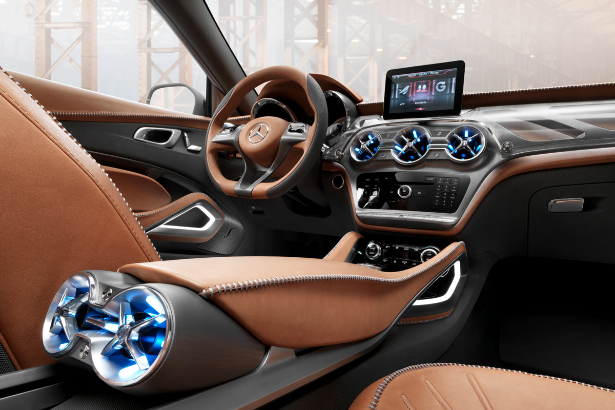 Mercedes Concept GLA interior