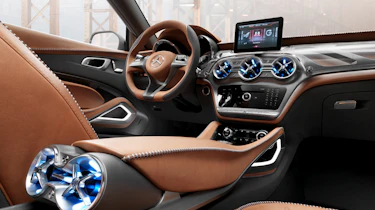 Mercedes Concept GLA interior