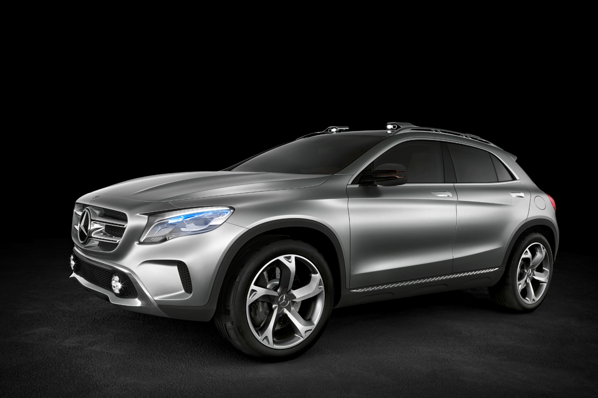 Mercedes Concept GLA front