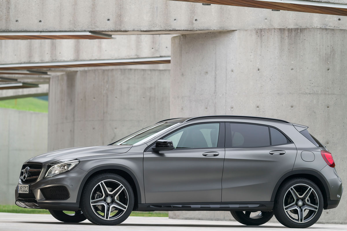 Mercedes GLA profile