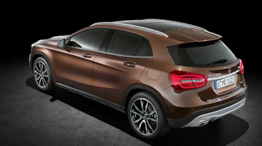 Mercedes GLA rear three quarter static