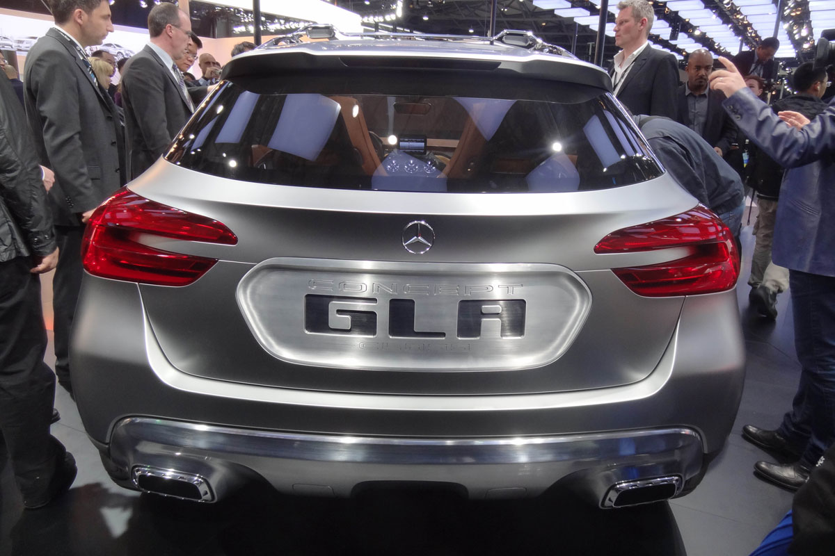 Mercedes GLA rear