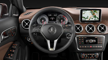 Mercedes GLA steering wheel