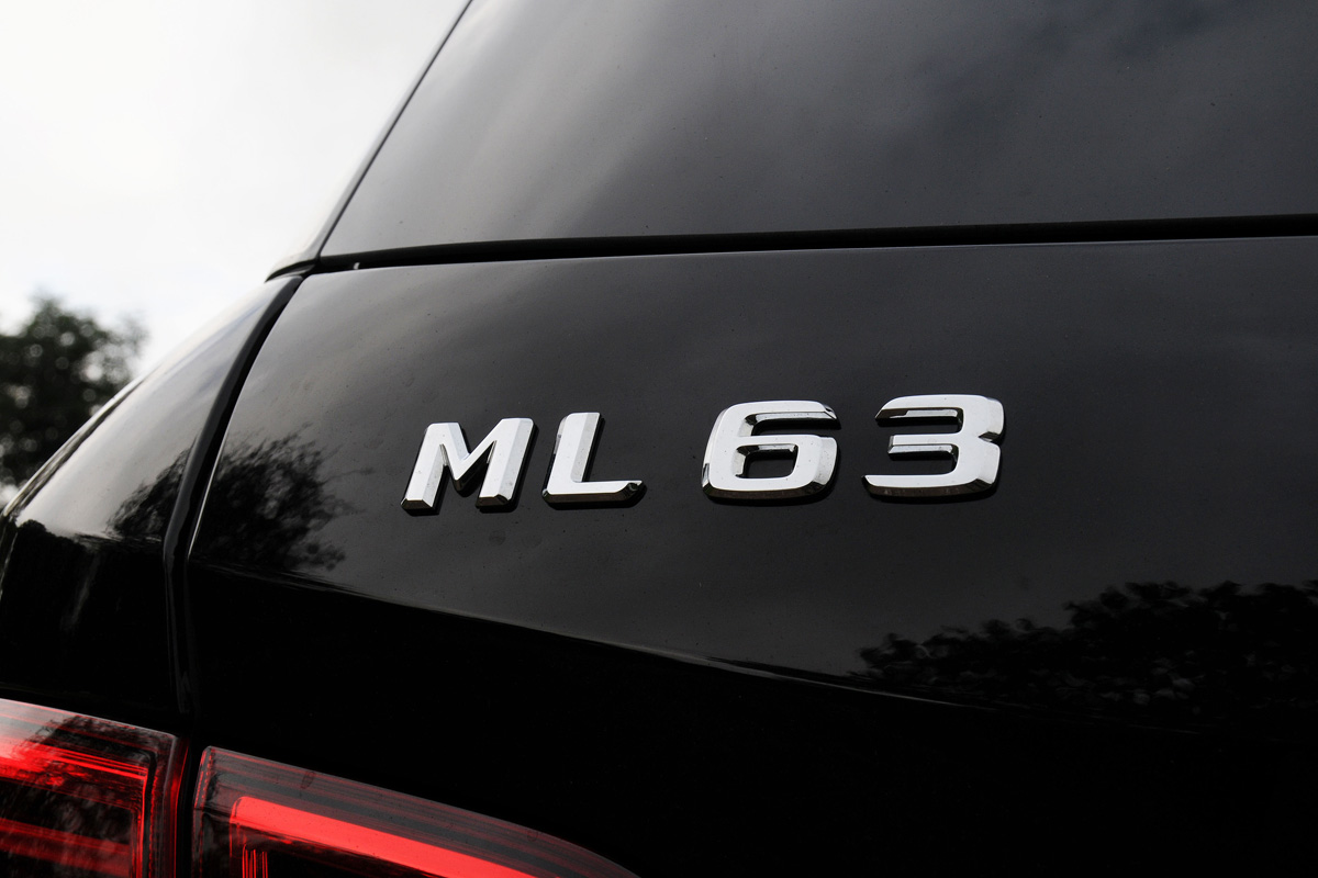 Mercedes ML63 AMG badge