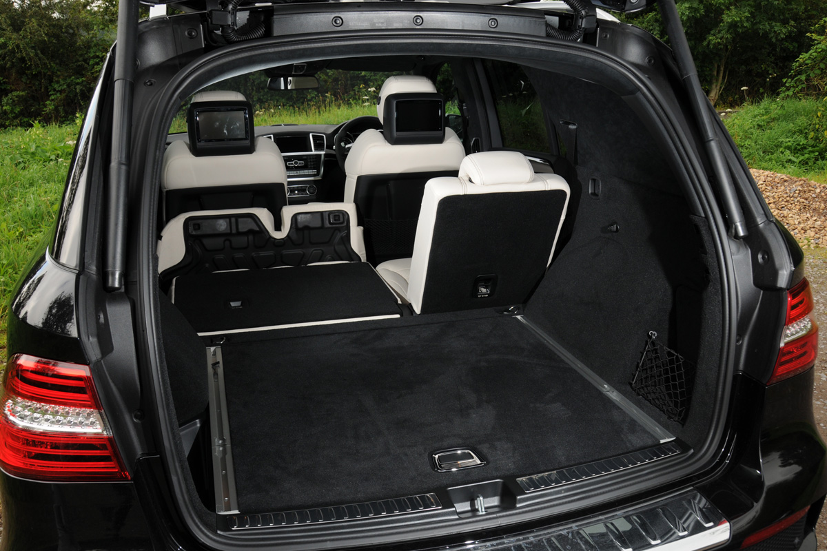 Mercedes ML63 AMG boot