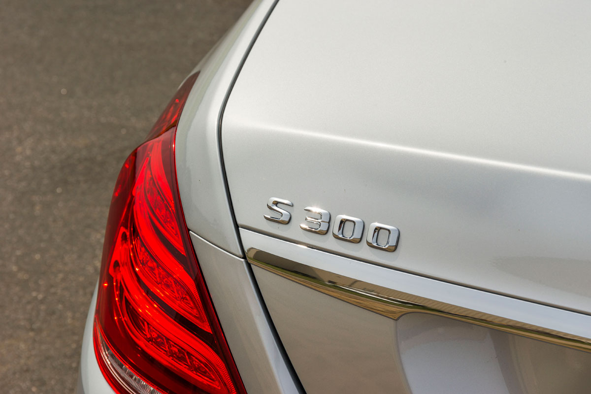 Mercedes S-Class badge