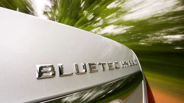 Mercedes S-Class hybrid badge