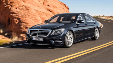Mercedes S-Class front corner