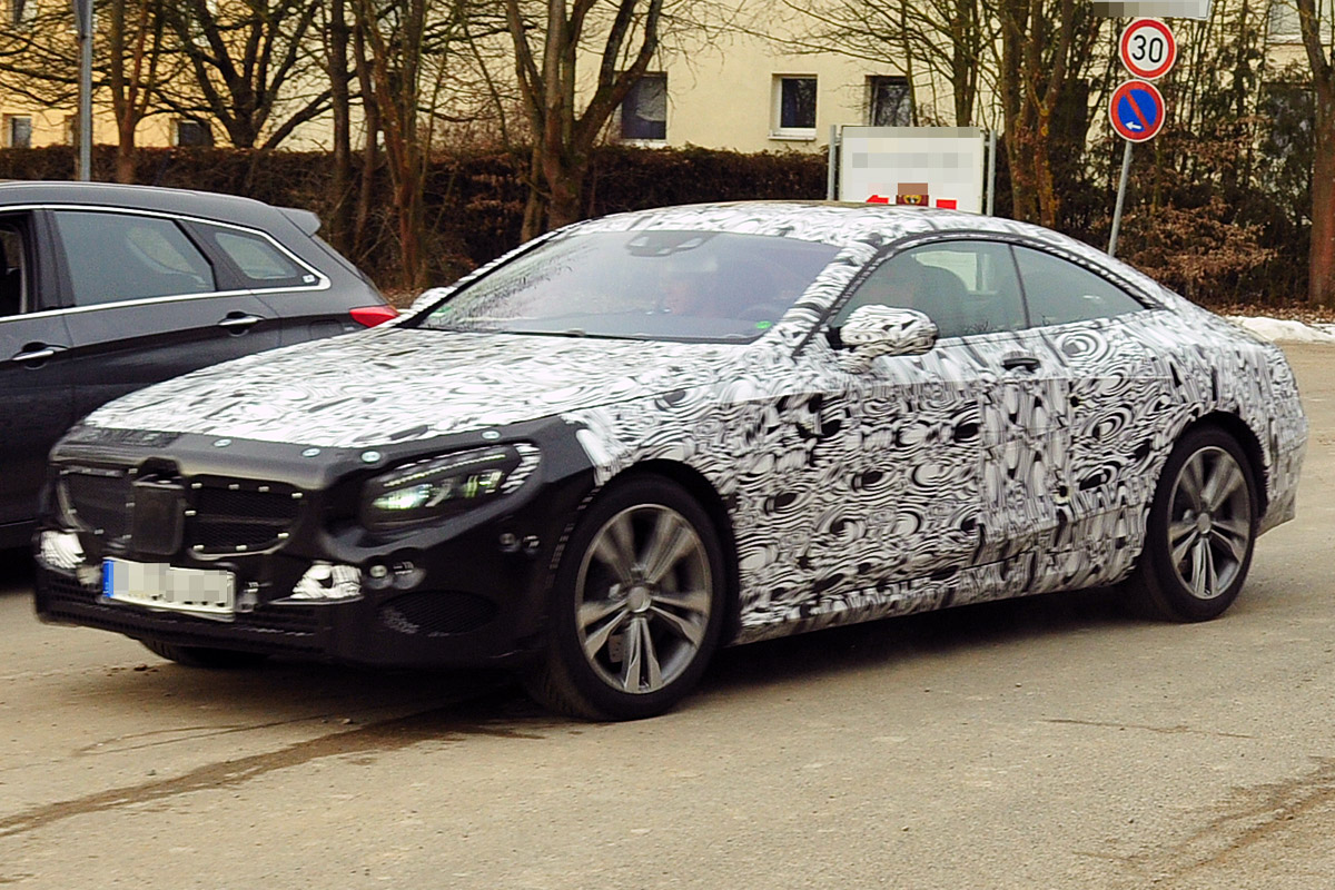 Mercedes S-Class Coupe profile