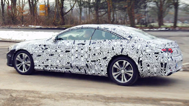 Mercedes S-Class Coupe rear side
