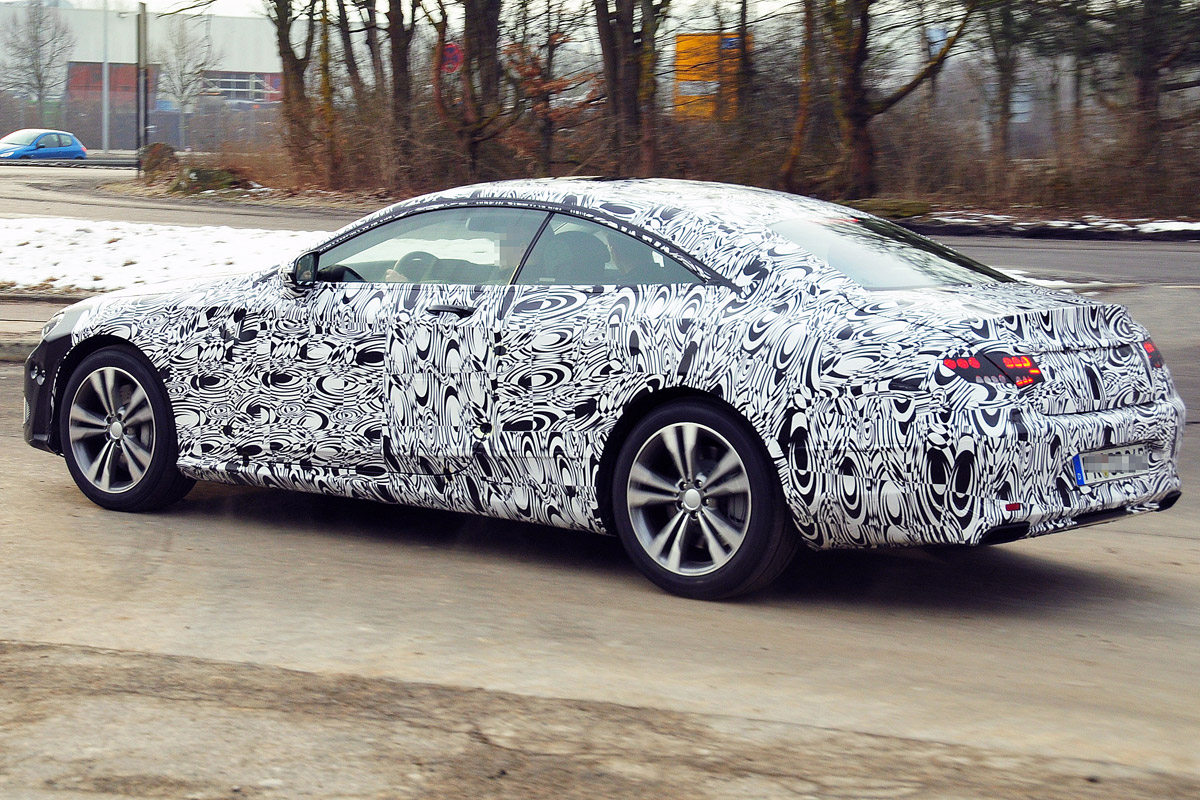 Mercedes S-Class Coupe rear