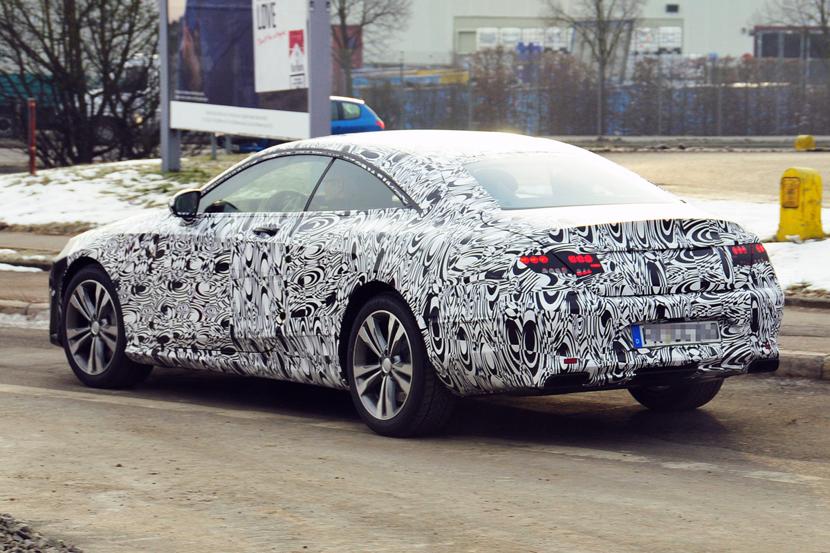 Mercedes S-Class Coupe rear