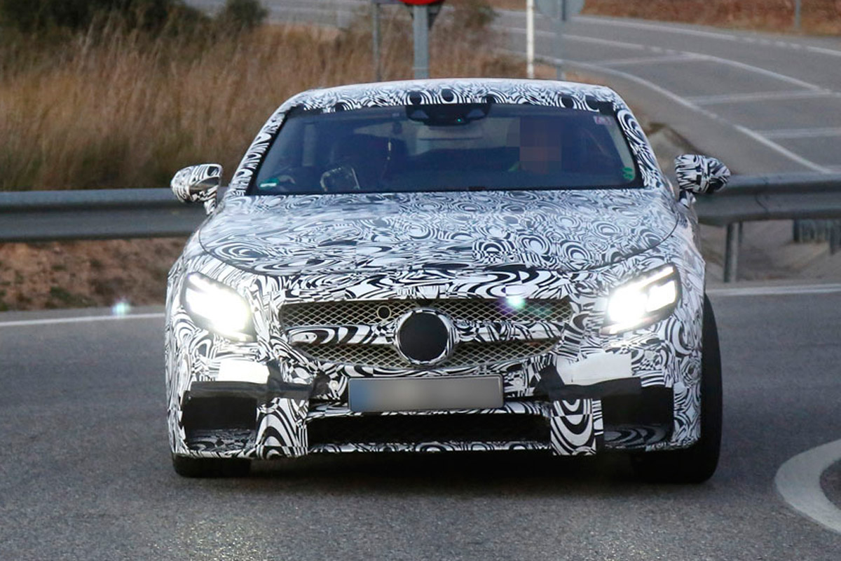 Mercedes S-Class Coupe AMG  front
