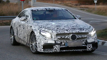 Mercedes S-Class Coupe AMG front quater