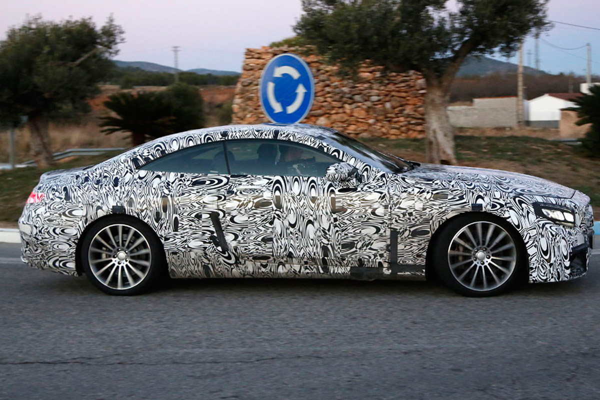 Mercedes S-Class Coupe AMG profile