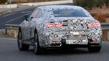 Mercedes S-Class Coupe AMG rear