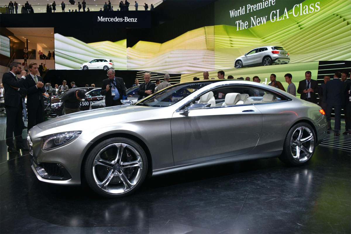 Mercedes S-Class Coupe profile