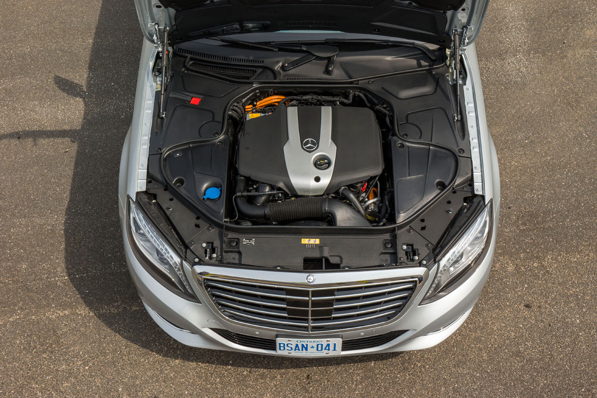 Mercedes S-Class Hybrid engine