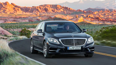 Mercedes S-Class front corner