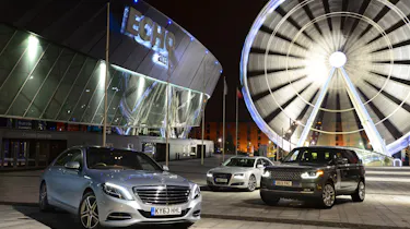 Mercedes S-Class Range Rover Audi A8 2013 header