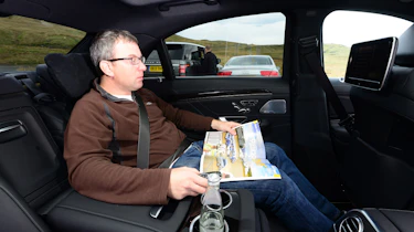 Mercedes S-Class Range Rover Audi A8 2013 interior