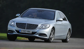 Mercedes S350 corner
