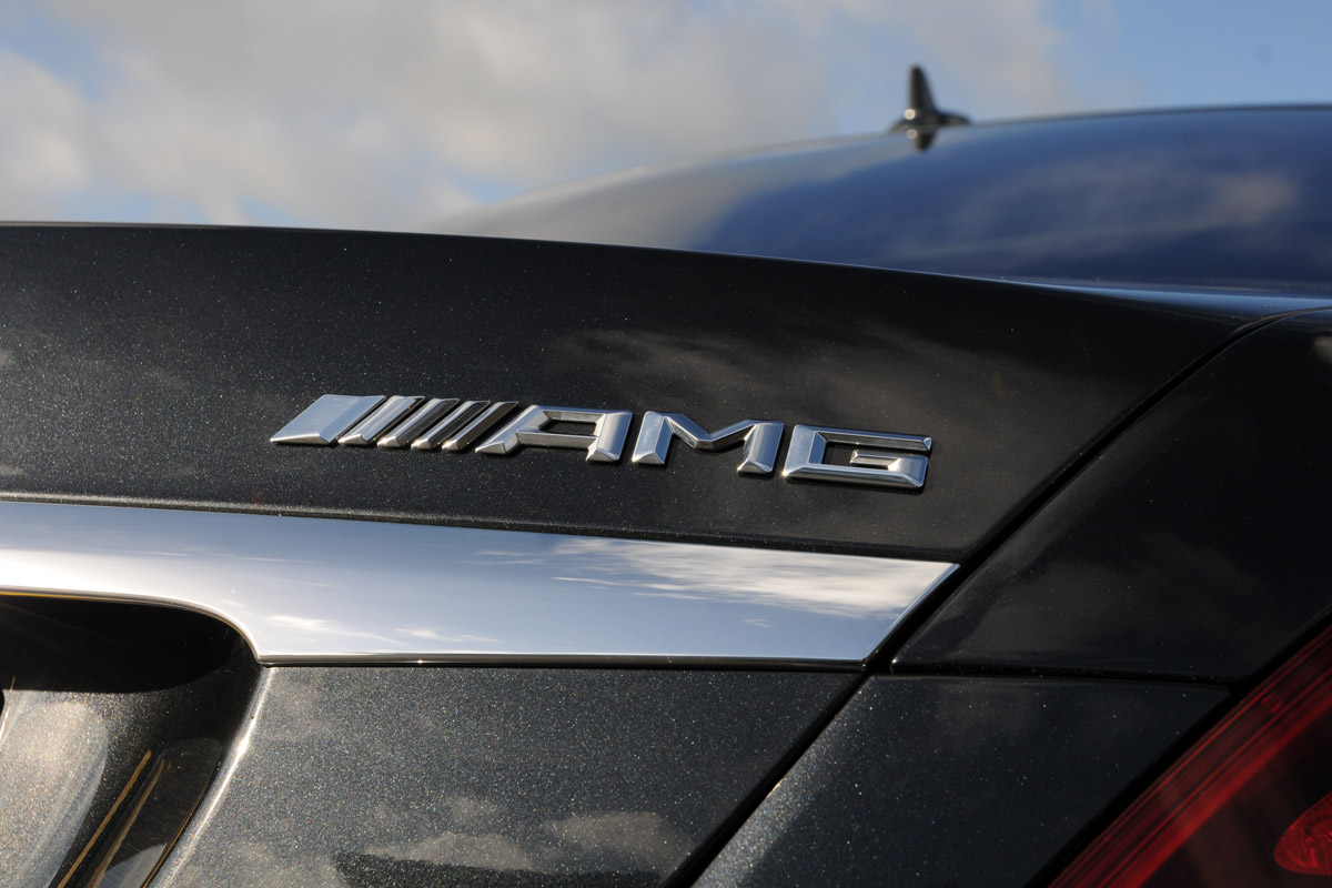 Mercedes S63 AMG 2014 badge