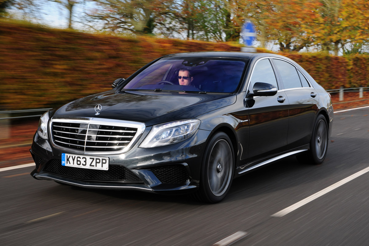 Mercedes S63 AMG 2014 front track