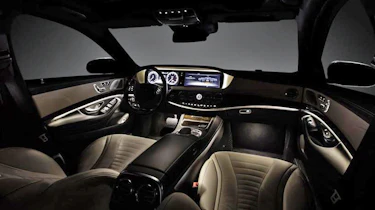 Mercedes S-Class dash