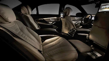 Mercedes S-Class rear seats